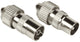 Hama coax-set metaal connector koppeling schroefbaar