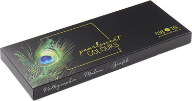 Finetec ® parelmoer aquarelverf set rainbow | 12 kleuren