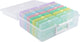 Vaessen creative opbergbox pastel – 37,50 x 30 x 13 cm – incl. 16 cassettes