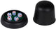 Eddy toys dobbelspel 7-delig - dobbelspel voor kinderen en volwassenen - dobbelspel met dobbelbeker en bakje - compact formaat voor reizen en spelletjesavonden