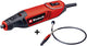 Einhell slijp- en graveer machine tc-mt 150 e - 150w - elektronische toerentalregelaar: 10000-35000 t min - flexibele as - incl. 117 accessoires in opbergkoffer