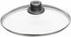 Woll veiligheids glasdeksel - 28 cm -