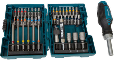 Makita coffret de cliquet et de tournevis 44 pièces - e-25096