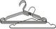 Brabantia kledinghangers - 4 stuks - black