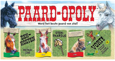 Opoly paard - gezelschapsspel