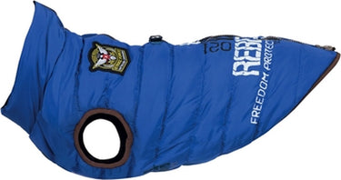 Trixie hondenjas saint-malo met tuig blauw maat - 30cm