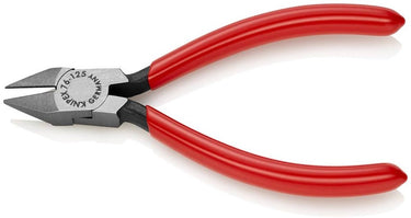 Knipex 76 81 125 zijsnijtang met spitse kop 125mm