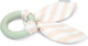 Beeztees puppy tjuwa kauwring - puppy speelgoed - puppy kauwspeelgoed - hondenspeelgoed - grijs - 8,5 cm