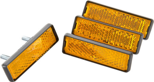 Shimano pd-m323 pedaalreflector oranje