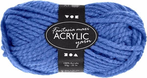 Creativ company blauw maxi acryl garen 35 meter