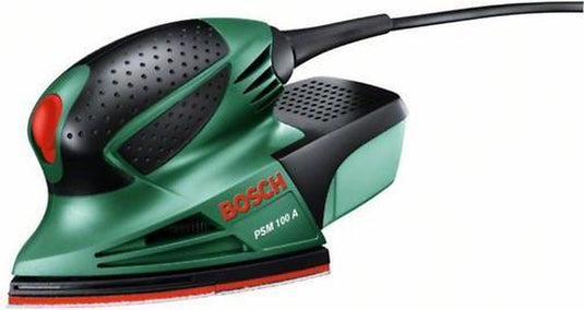 Bosch groen bosch psm 100 a multischuurmachine - op snoer - 3 schuurbladen - 100 w