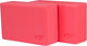 Avento yoga blok set van 2 - foam - roze