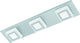 Eglo masiano - plafondlamp - 3 lichts - led - aluminium-geborsteld - gesatineerd