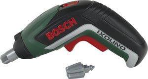 Klein toys bosch mini ixolino ii accu-schroevendraaier - 12,5x4x9 cm - incl. realistische geluids- en lichteffecten - groen rood zwart