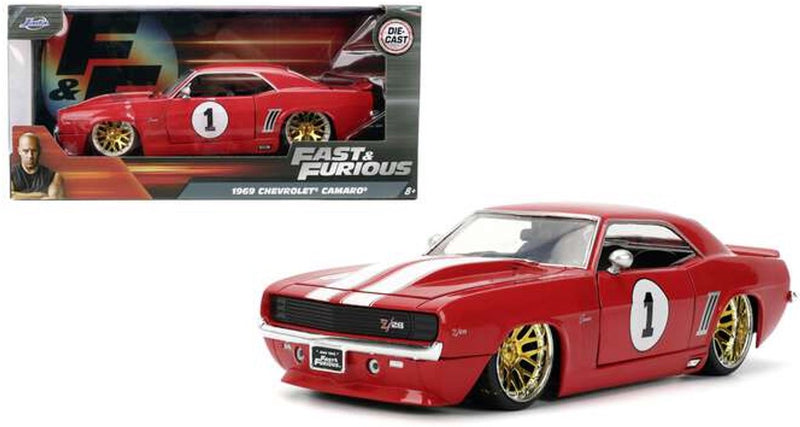 Chargez l'image dans la visionneuse de la galerie, Jada toys - fast furious 1969 chevrolet camaro 1:24 - 9336151314r00
