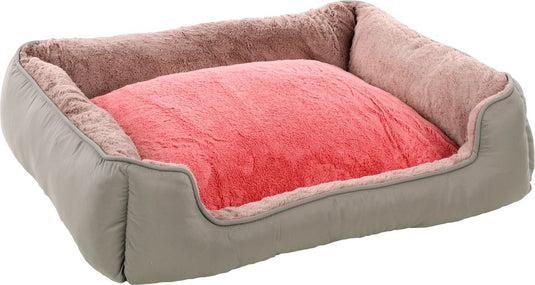 Flamingo mand oddi rechthoekig roze - 80 x 67 x 22 cm
