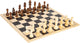 Small foot - houten schaak en damspel xl