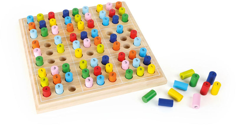 Afbeelding laden in galerijviewer, Small foot - houten sudoku
