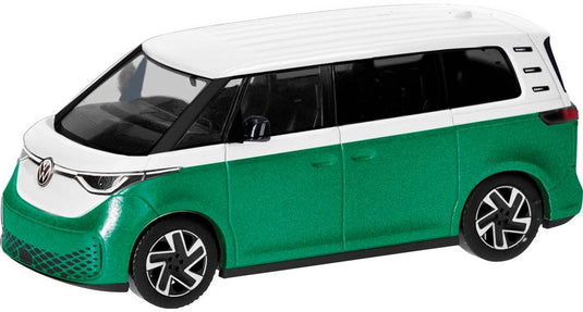 Herpa 431132 h0 auto volkswagen id. gezoem tweekleurig, candy wit bay leaf green metallic