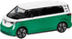 Herpa 431132 h0 auto volkswagen id. gezoem tweekleurig, candy wit bay leaf green metallic