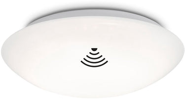 B.k.licht briloner elipso - led plafonniére - met bewegingsmelder - badkamerverlichting - plafondlamp met sensor - schemersensor - timer - ø27.8 cm