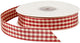 Creativ company https: www.cchobby.nl geruit-lint-b-20-mm-antiek-rood-wit-25-m-1-rol