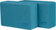 Avento yoga blok - set van 2 - foam - blauw - 23 x 15 x 7.6 cm