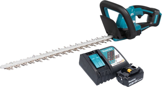 Makita duh 506 rf accu heggenschaar 18 v 50 cm borstelloos + 1x oplaadbare accu 3.0 ah + lader