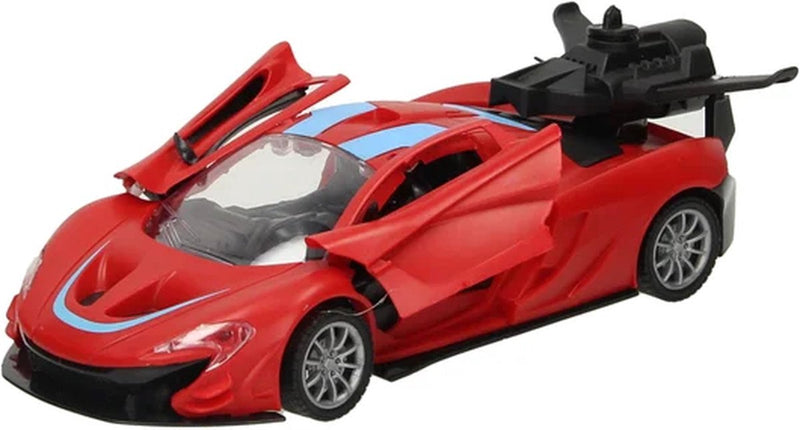 Chargez l'image dans la visionneuse de la galerie, Lobbes speelgoed bv rc sportwagen met stoomfunctie rood
