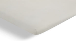 Cinderella - weekend - topper hoeslaken met split - 180x210 cm - tot 15 cm matrashoogte - 100% katoen - ivoor