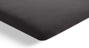 Cinderella hoeslaken - topper - jersey - 180x200 210 cm - tot 15 cm matrashoogte - antraciet