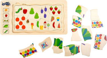 Small foot - rupsje nooitgenoeg lagenpuzzel, 36dlg.