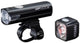 Cateye ampp400s + nano60 lichtset - verlichting fiets - lumens: 400 60 - usb oplaadbaar - zwart