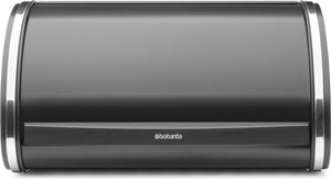 Brabantia broodtrommel - met schuifdeksel - medium - matt black