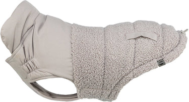 Trixie hondenjas - ajou grijs 40cm - warme wattering, verstelbare borstflap