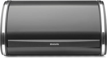 Brabantia broodtrommel - met schuifdeksel - medium - matt black