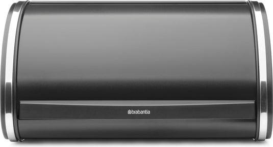 Brabantia broodtrommel - met schuifdeksel - medium - matt black