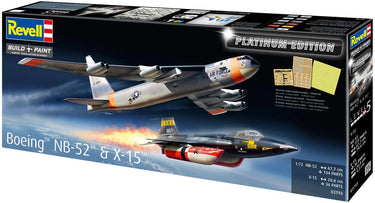 Revell 03793 boeing nb-52 x-15 combo set – nasa testvliegtuigen – schaal 1:144 modelbouwpakket