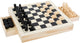 Small foot - spellendoos 3in1 schaken dammen molenspel