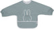 Jollein x nijntje - baby slab waterproof met mouw - miffy peekaboo sea green