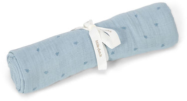 Little dutch swaddle - blauw - 120 cm - essentials