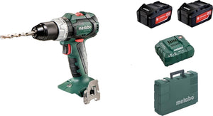 Metabo bs 18 lt bl accu boorschroevendraaier – 18v – brushless – 60 nm – inclusief 2x 4.0 ah accu's, lader en koffer