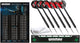 Winmau blade 6 championship dart set