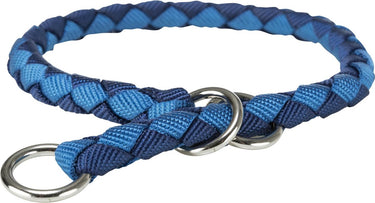 Trixie cavo anti-trek halsband indigo royal blauw m-l