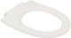 Plieger 300s toiletbril - d-vorm wc bril - duroplast - wit - zonder deksel - geschikt voor geberit toilet