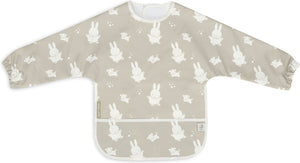 Jollein x nijntje slab waterproof met mouw miffy snuffy - olive green