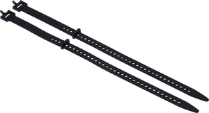 Bbb cycling cargostraps - sterke bikepacking straps 50 cm - handige spanbanden voor fietsbagage - elastische snelbinders - 2 stuks - bagagespin - bsb-161l