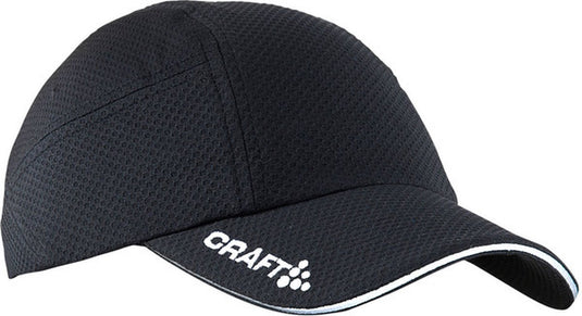 Craft running cap unisex pet - zwart