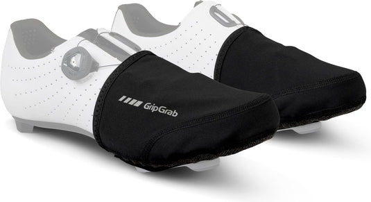 Gripgrab - windproof wielren toe covers teenwarmers overschoenen winddicht voor racefietsschoenen - zwart - unisex - maat xxl xxxl (46-49)