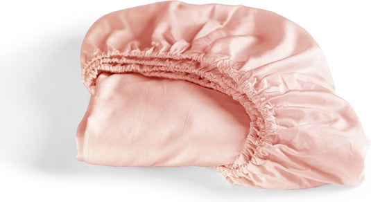 Cinderella - sundays - hoeslaken - tot 25 cm matrashoogte - satijn - 180x210 cm - soft terra